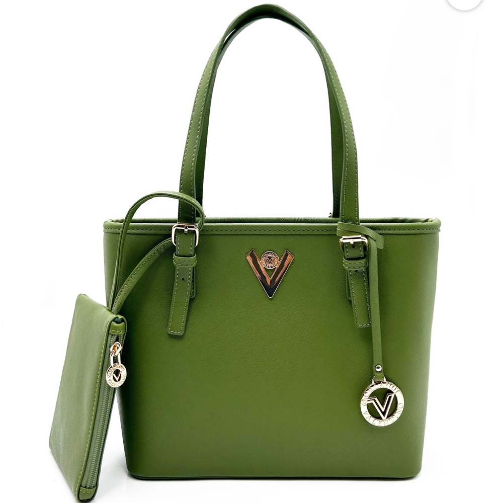 Valentino Orlandi tote purse with wallet